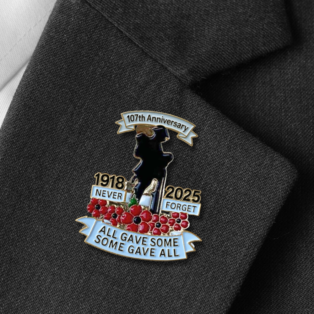 107th Anniversary 2025 British Soldier Brooch | Limited Edition