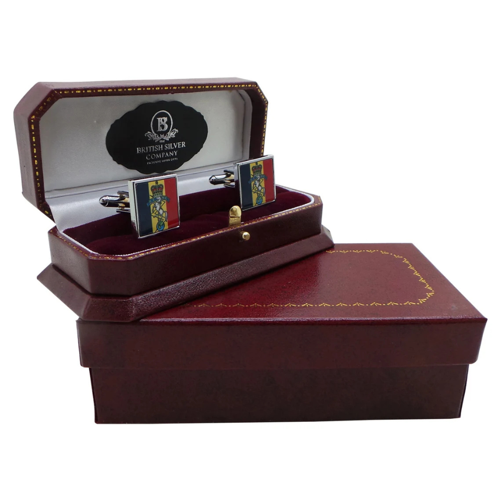 REME Silver Cufflinks with Luxury Gift Case