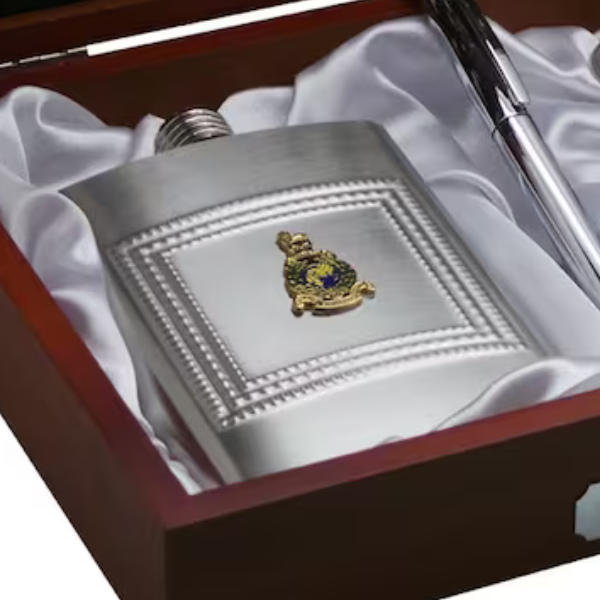 Personalised Royal Marines Chess and Gift Set
