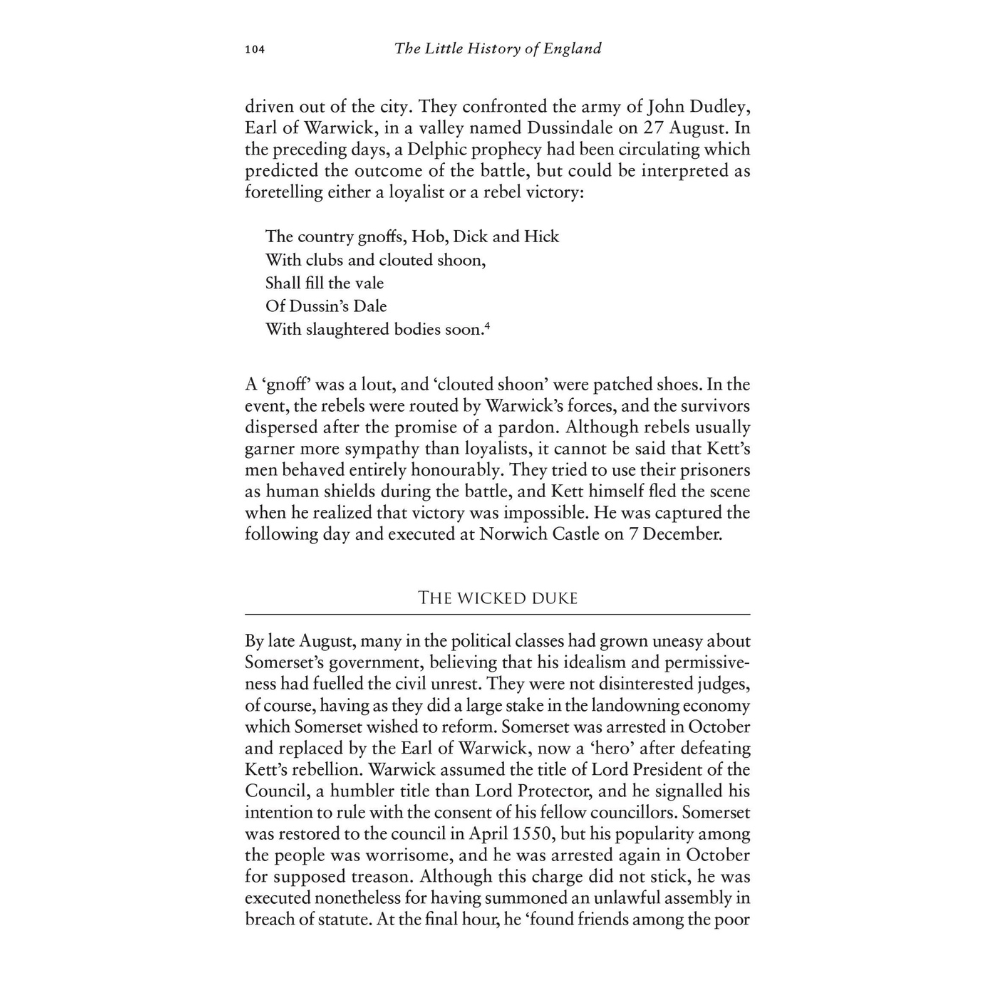 Little History Of England (Hardback)