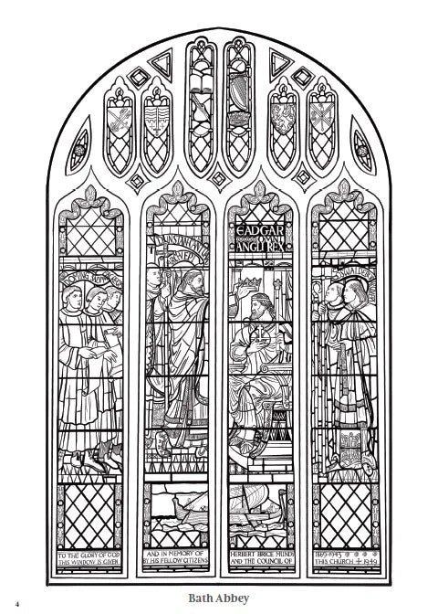WONDERFUL WINDOWS - Creative Colouring Book