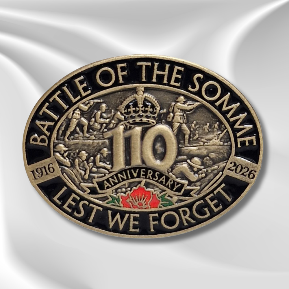 Battle of the Somme 110th Anniversary Pin Badge