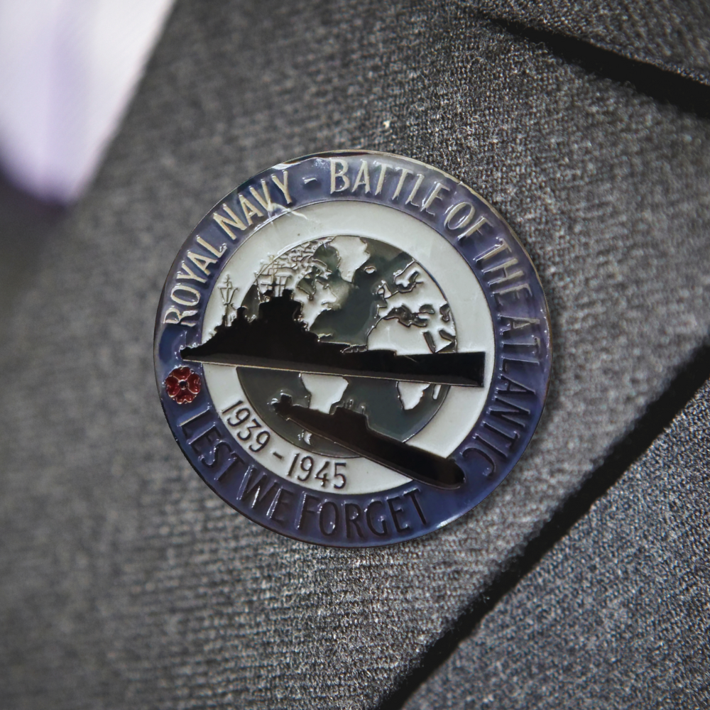 Battle of the Atlantic Pin Badge