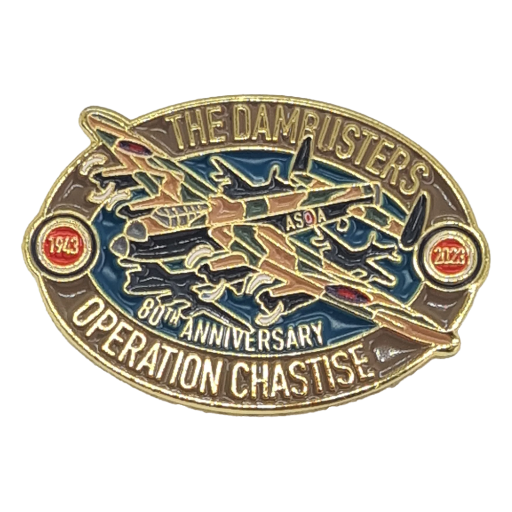 Dambusters Commemorative Pin Badge (Operation Chastise)