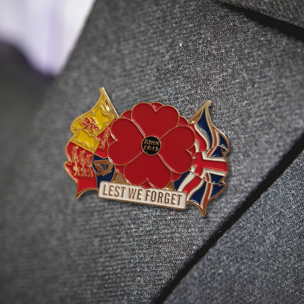 For King & Country Pin Badge