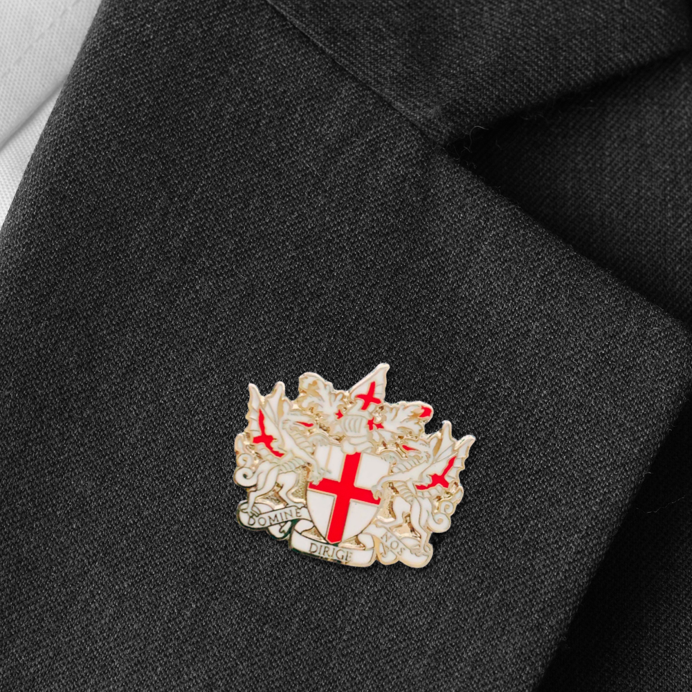 London Coat of Arms Pin Badge