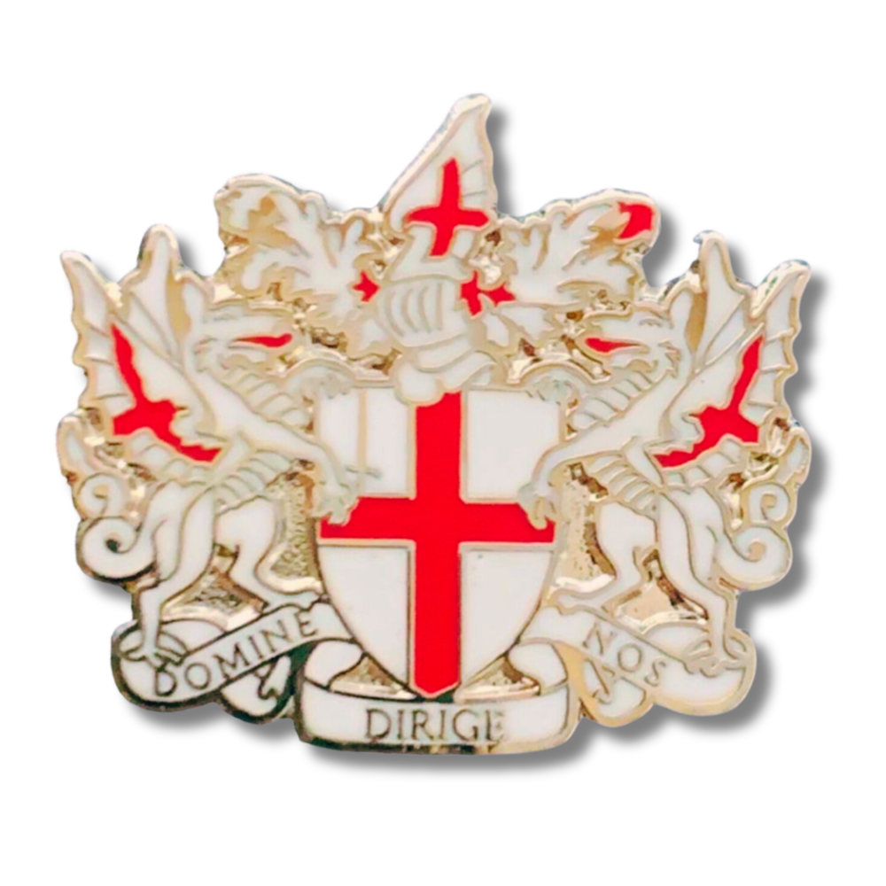 London Coat of Arms Pin Badge