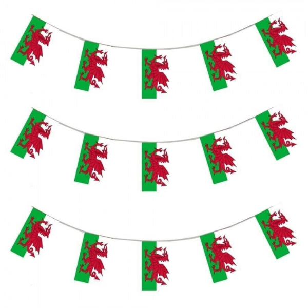Wales St. David's Day Bunting (10M)