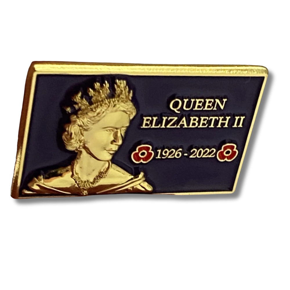 Queen Elizabeth II 1952 Portrait Remembrance Pin Badge