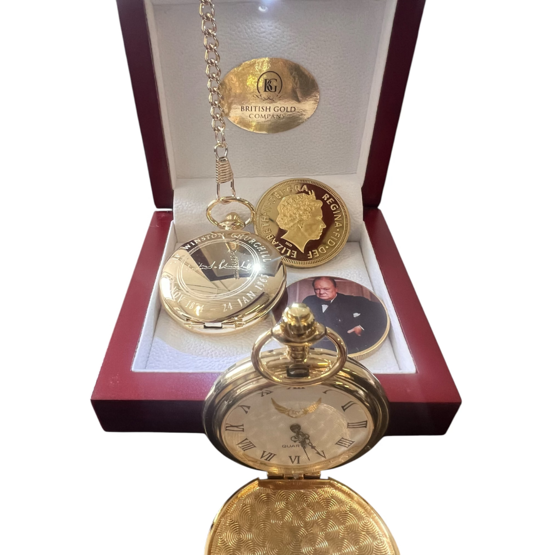 The Churchill Collector's 24k Gold-Plated Set