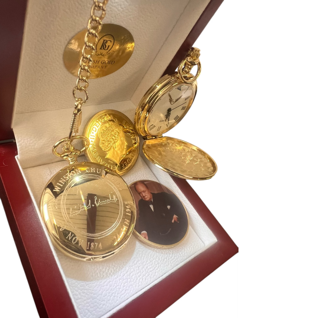 The Churchill Collector's 24k Gold-Plated Set