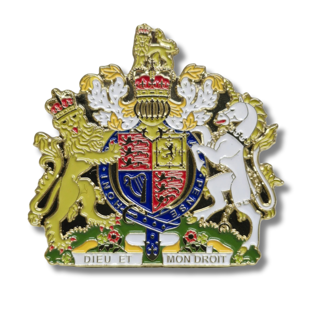 United Kingdom Coat of Arms Pin Badge