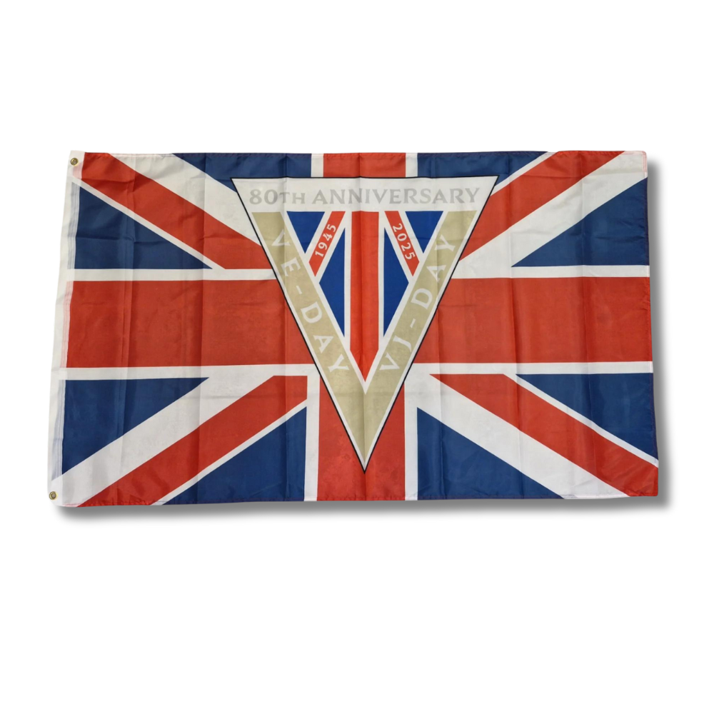 VE/VJ Day 80th Anniversary Commemorative Flag