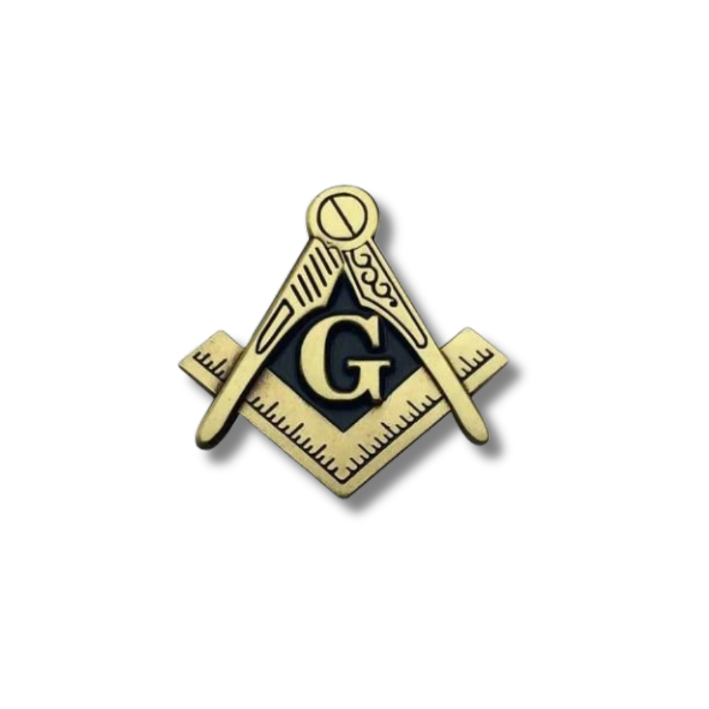 Masonic Crest Lapel Pin