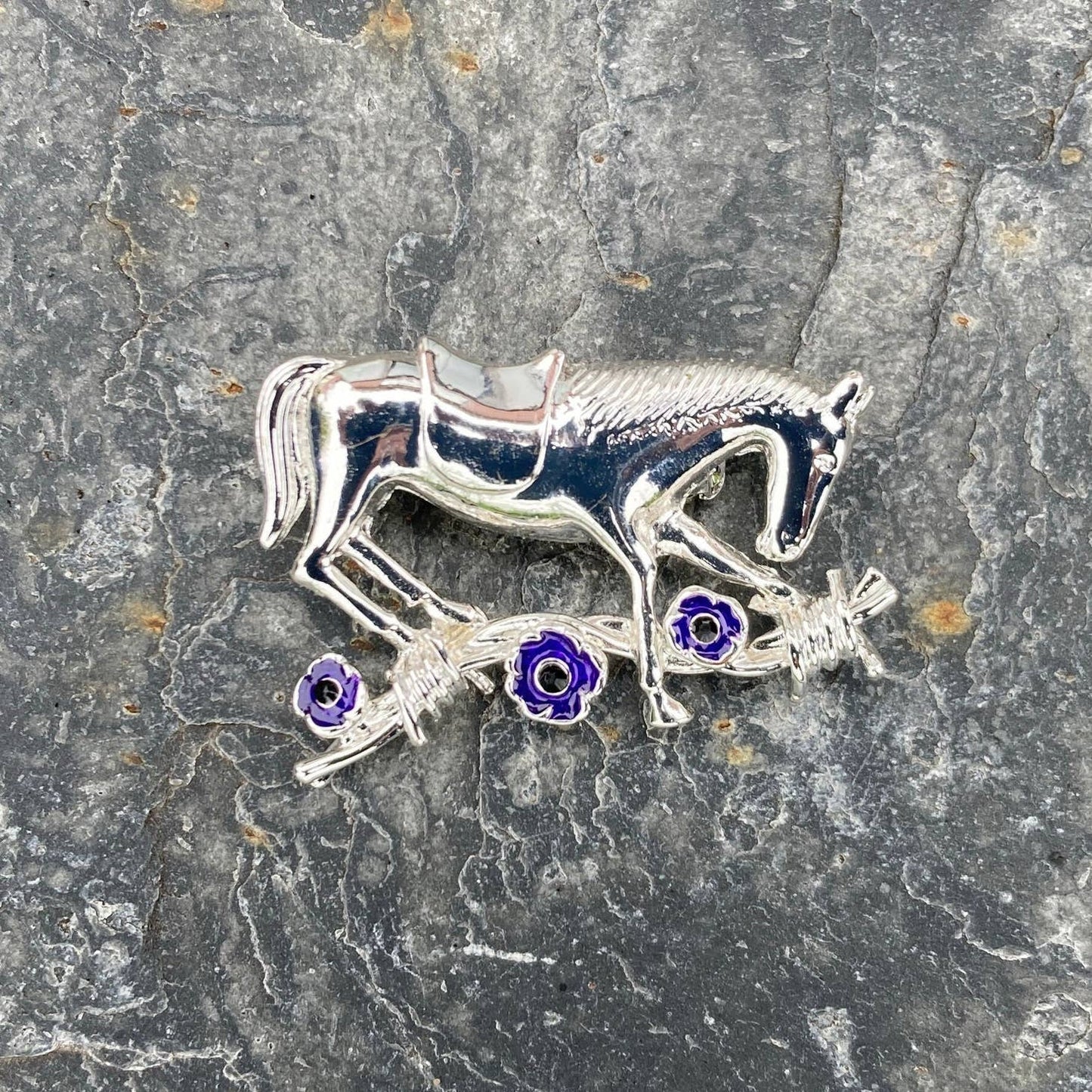 War Horse Remembrance Brooch