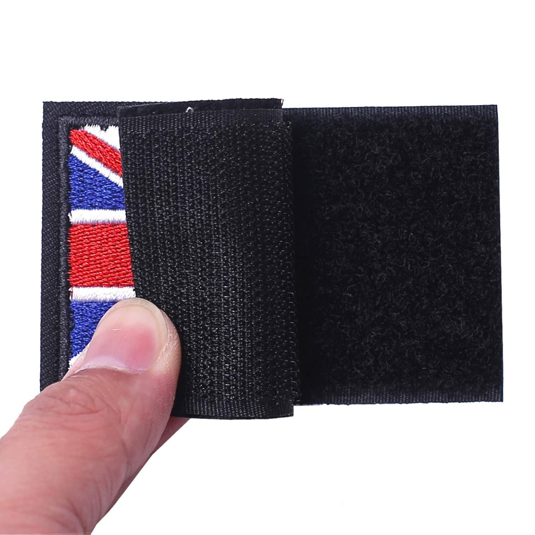 British Union Jack Hook and Loop Patch