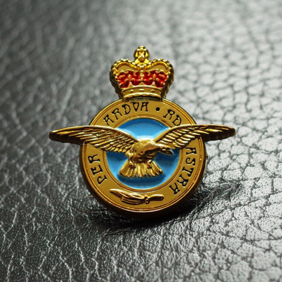 RAF "Per Ardua Ad Astra" Badge