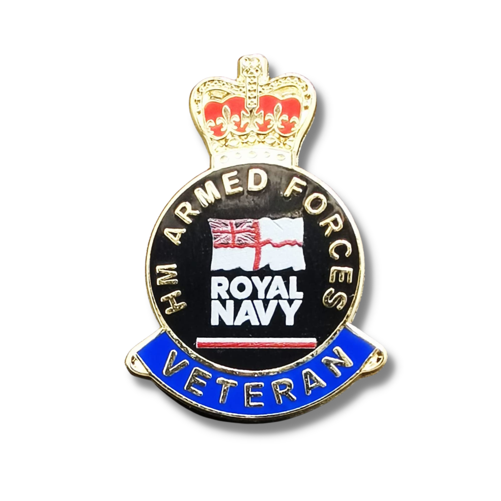 Royal Navy Veteran Badge - Black – BRITISH PRIDE