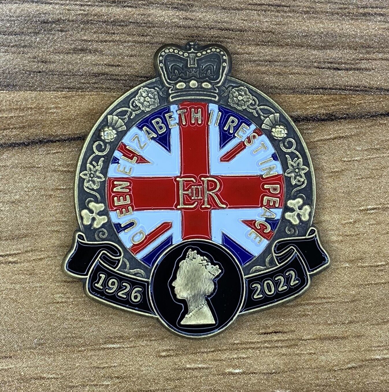 Union Jack 1926-2022 RIP Elizabeth Regina ER