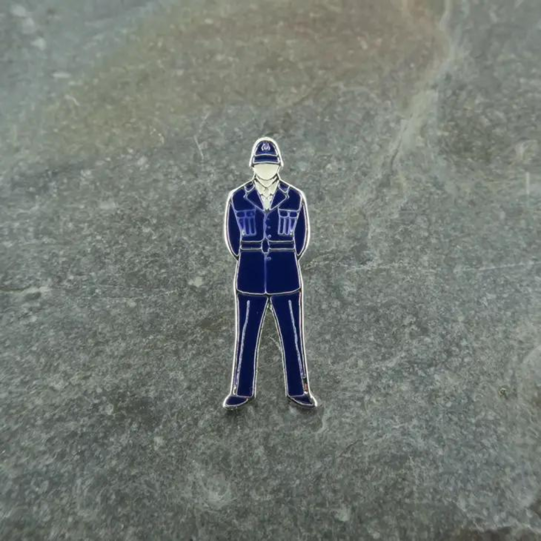 British Police Officer 'Bobby' Lapel Pin Brooch