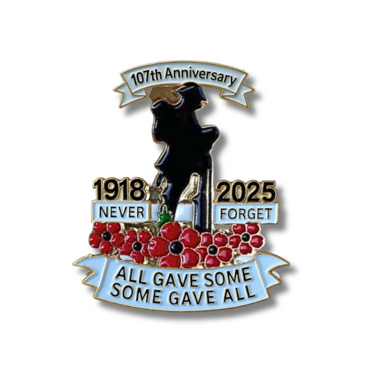 107th Anniversary 2025 British Soldier Brooch | Limited Edition