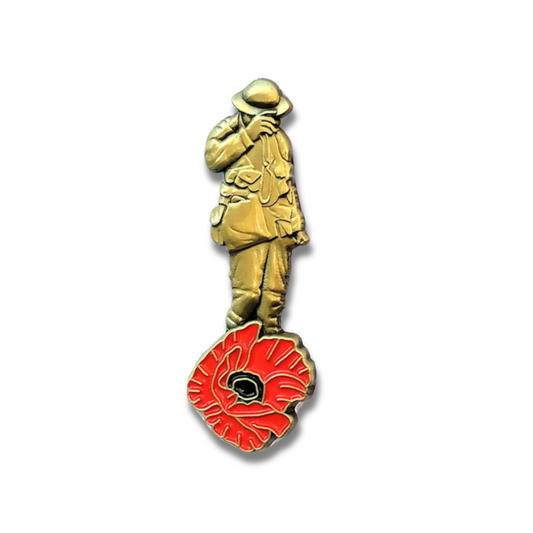 Lone Soldier Remembrance Pin Badge