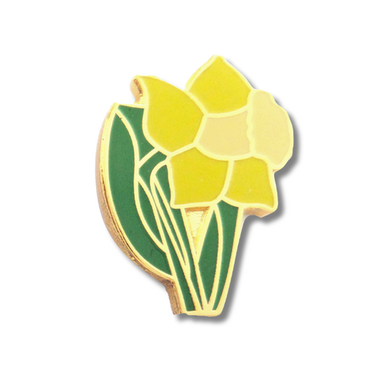Wales St. David's Day Pin Badge (Daffodil)