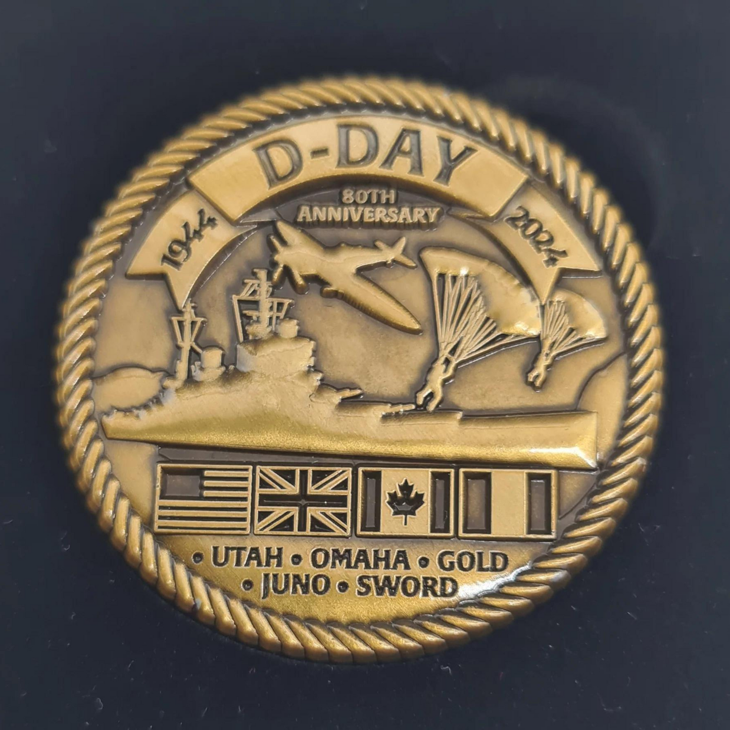 D-Day 80th Anniversary Commemorative Coin 2024