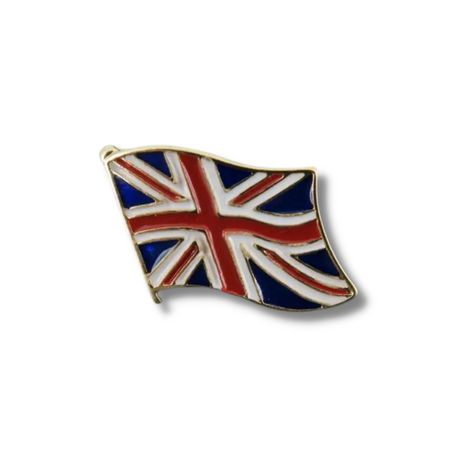 Union Jack Flag Lapel Pin Brooch