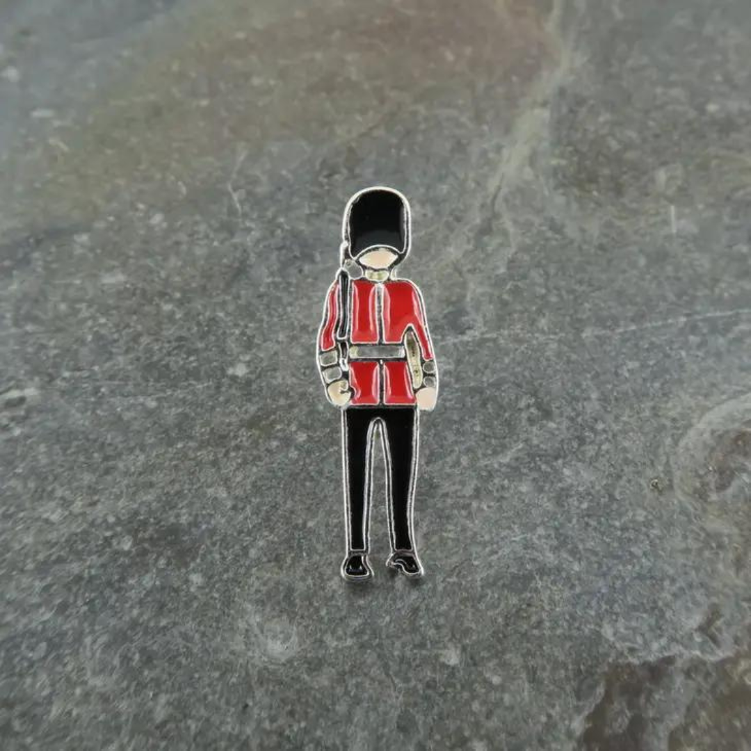 British Guardsman Soldier Lapel Pin Brooch