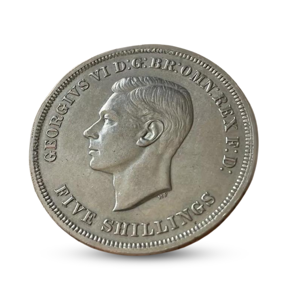 1951 George VI Festival of Britain Five Shillings Coin