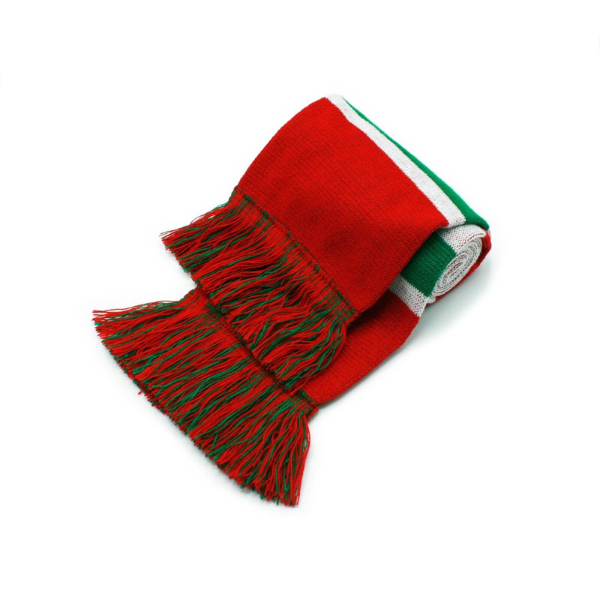 Wales Cymru Double Knitted Scarf