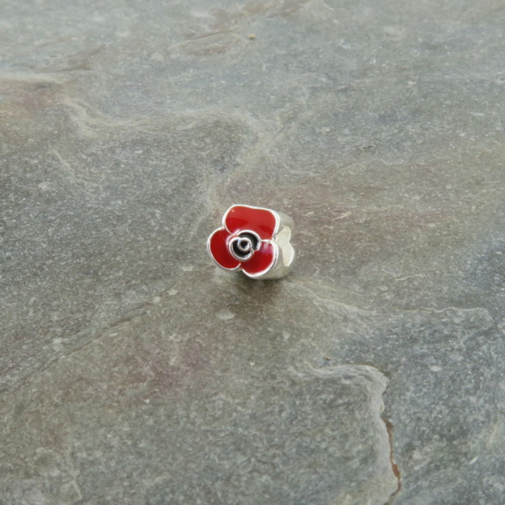 Remembrance Flower Charm Pin