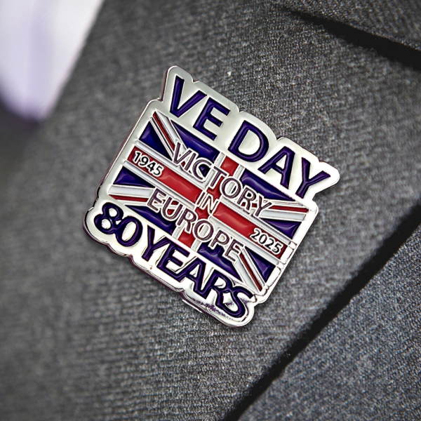VE Day 80 Commemorative Pin