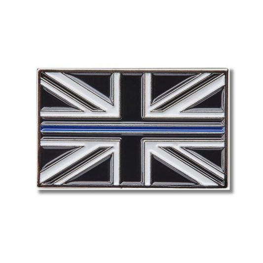 Thin Blue Line Pin Badge - Police Remembrance