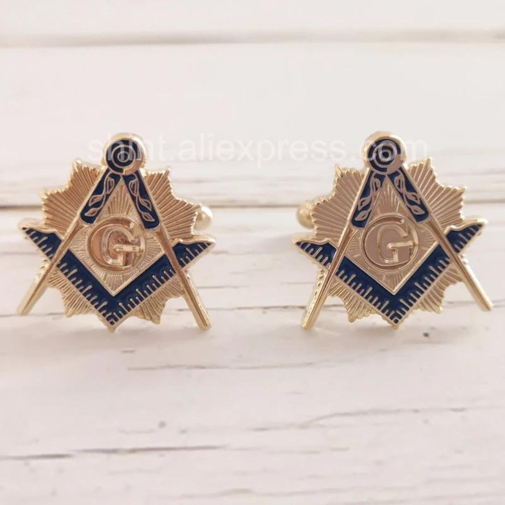 Masonic Cufflinks Set