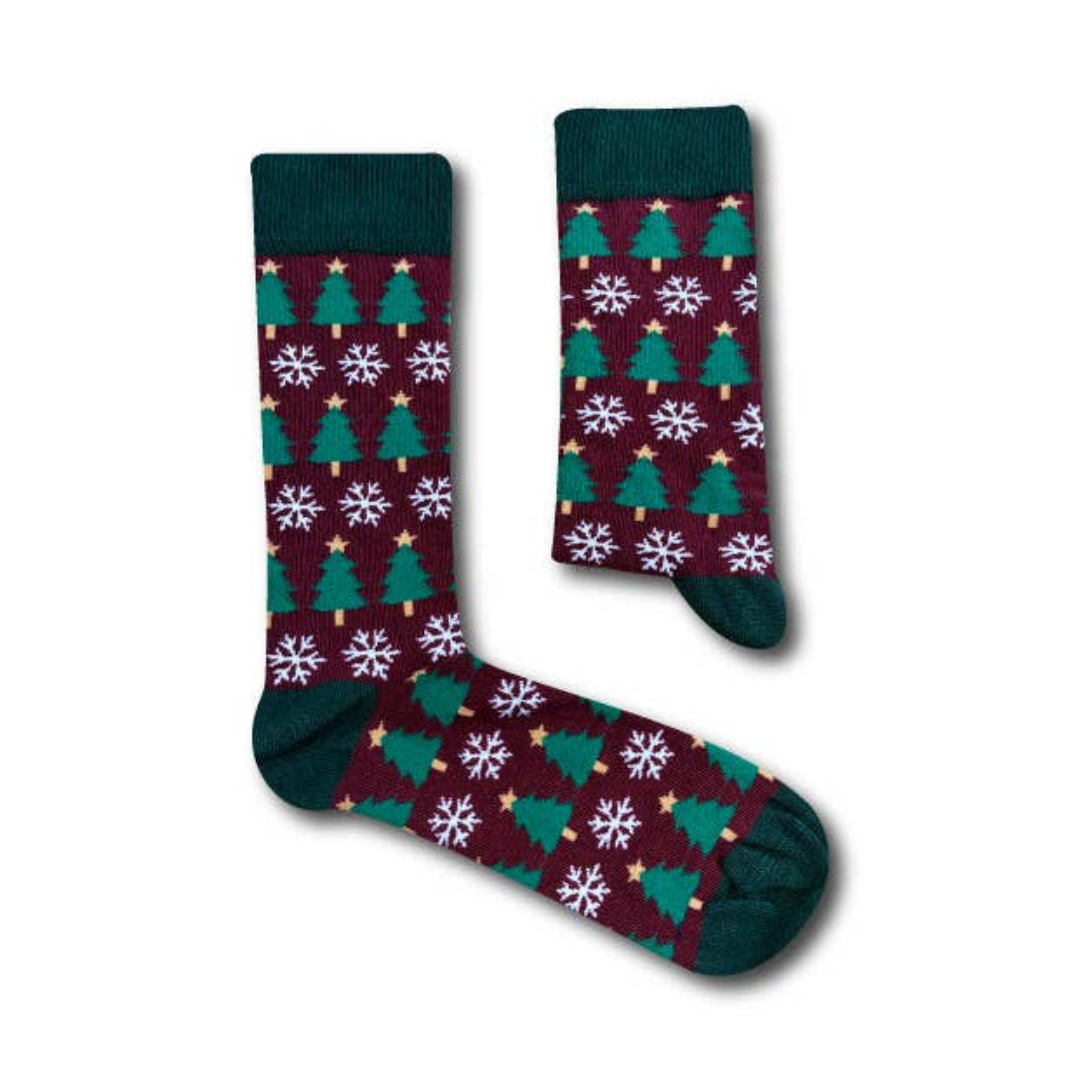 Christmas Tree Socks Gift Set