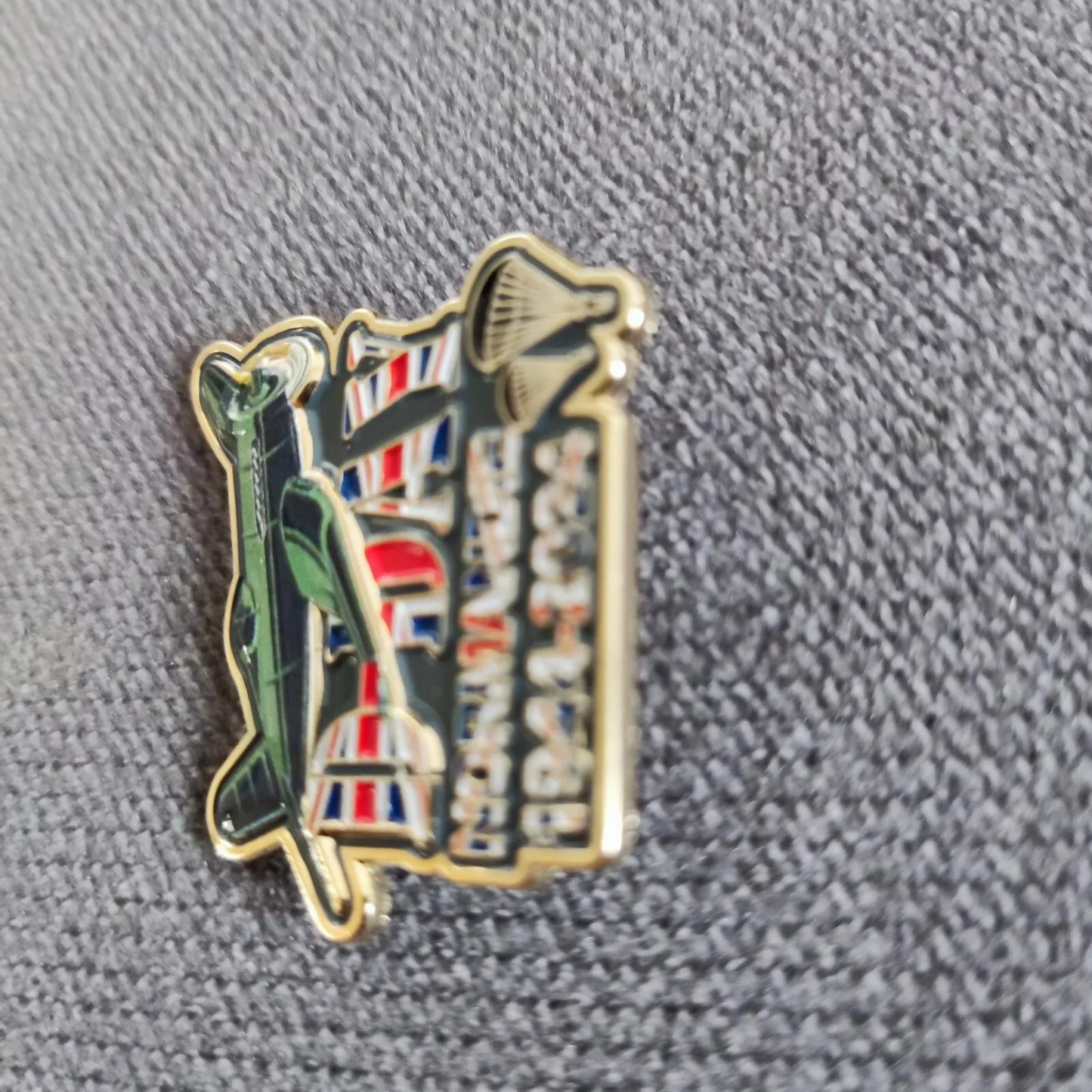 Normandy D-DAY 80th Anniversary Pin Badge