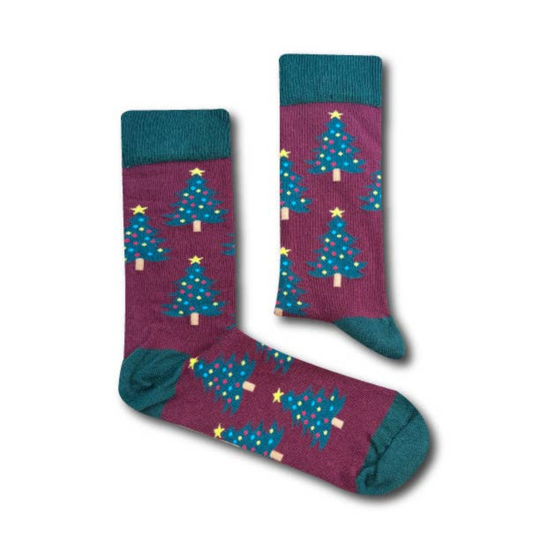 Christmas Tree Socks Gift Set