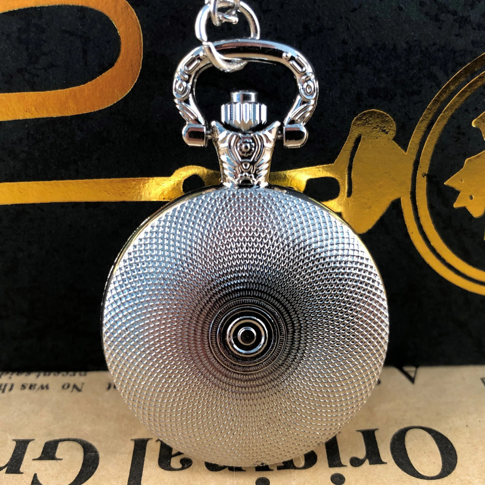 Masonic Quartz Pocket Watch With Fob