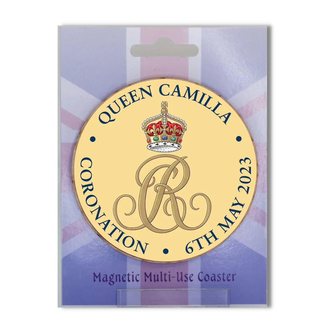 Coronation Coasters Queen Camilla Cypher BRITISH PRIDE