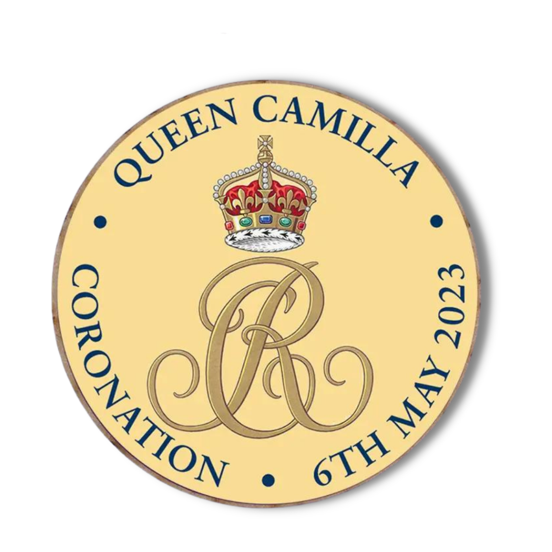 Coronation Coasters - Queen Camilla Cypher