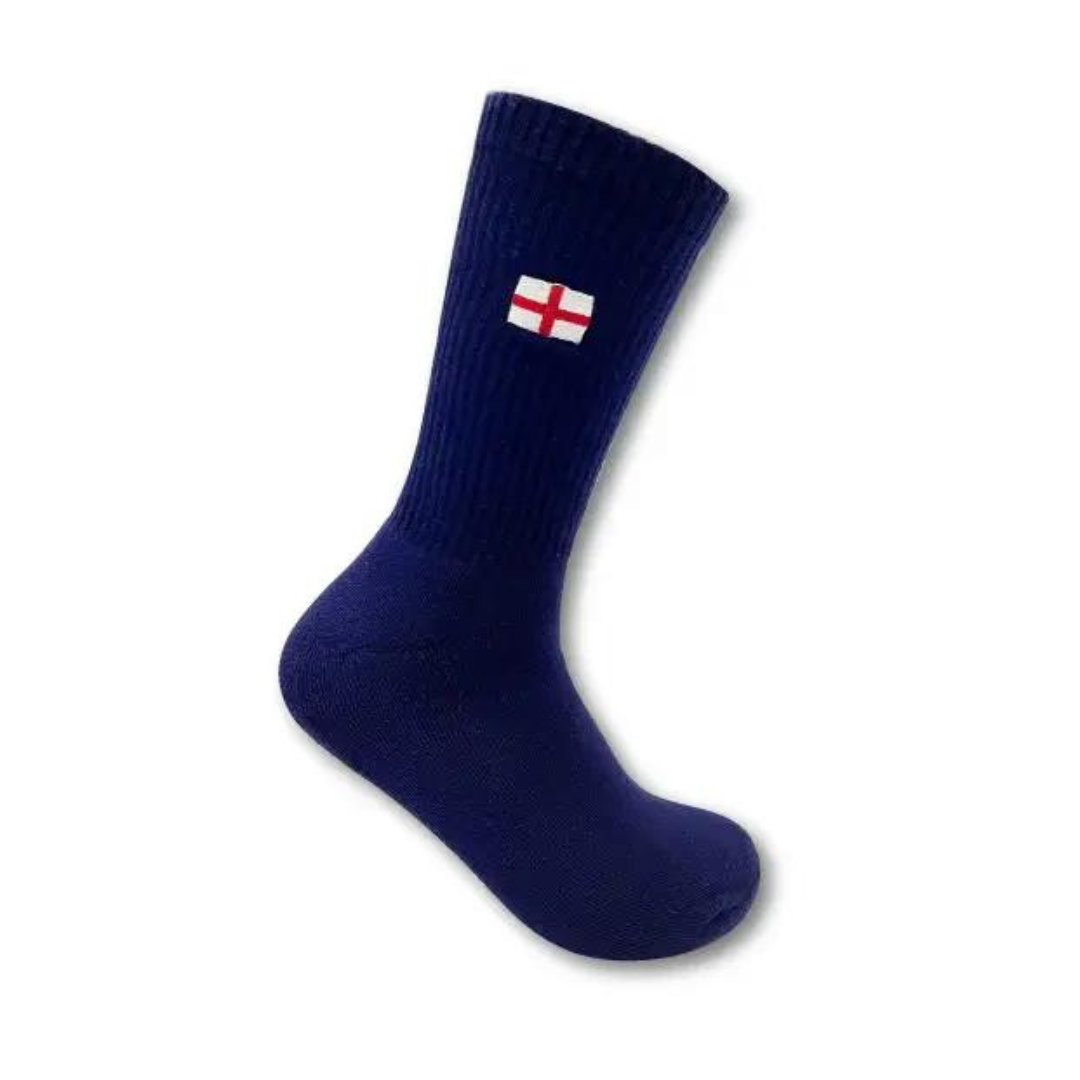 Unisex Sports Style Flag Socks (2 Pairs in Different Colours)