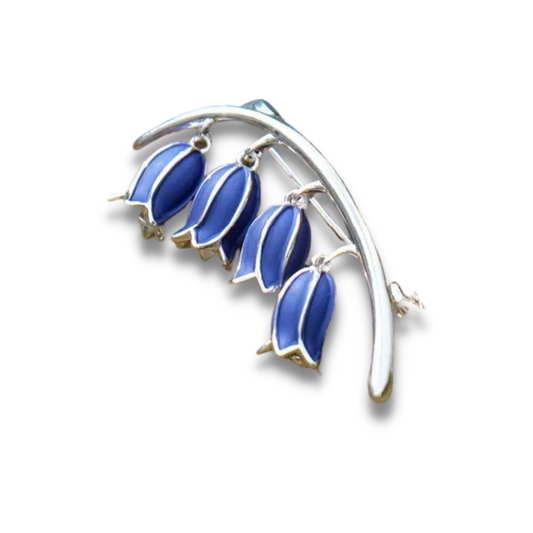 Bluebell Flower Brooch