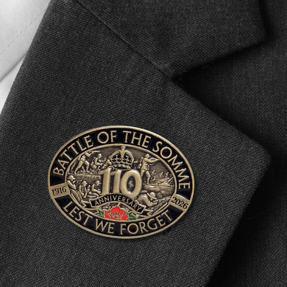 Battle of the Somme 110th Anniversary Pin Badge