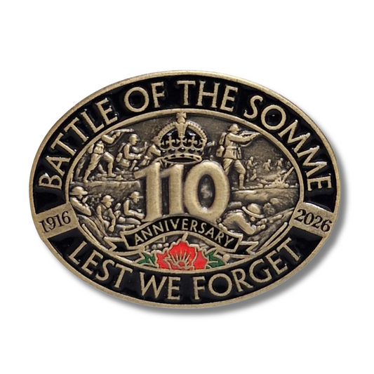 Battle of the Somme 110th Anniversary Pin Badge