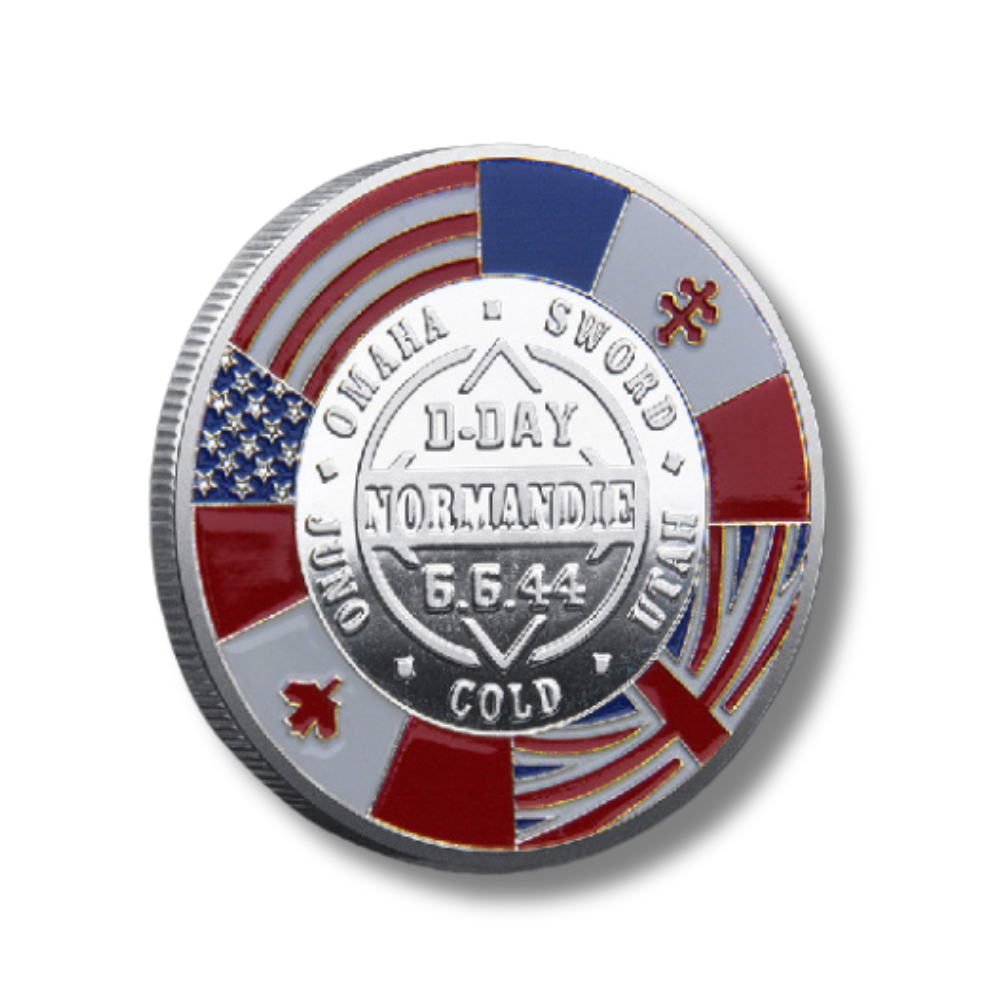 D-DAY 80th Anniversary Normandie Coin