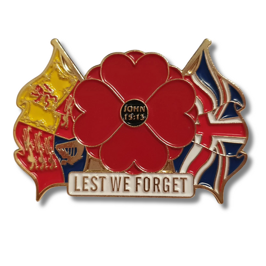 For King & Country Pin Badge