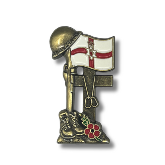 Never Forget Remembrance Pin - Northern Ireland Edition