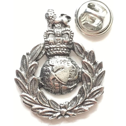 Commando Marines Military Pewter Lapel Pin Badge